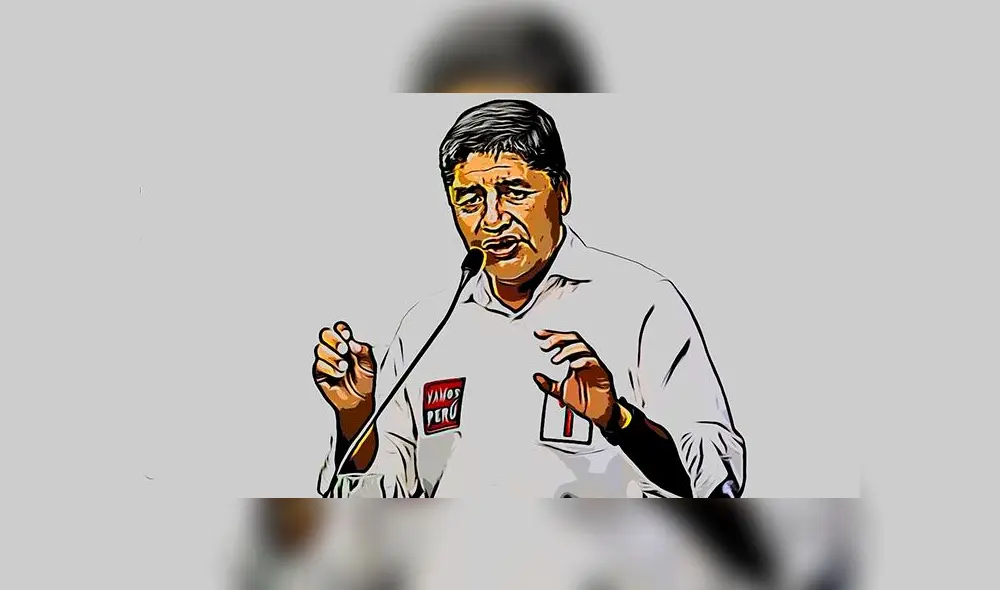 Candidato Víctor Hugo Rivera Chávez postula por Vamos Perú.