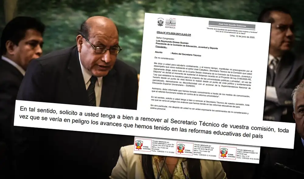 Cuestionado funcionario José Luis Caballero Adrián. (Foto: John Reyes Mejía - La República). Cuestionado funcionario José Luis Caballero Adrián. (Foto: John Reyes Mejía - La República).