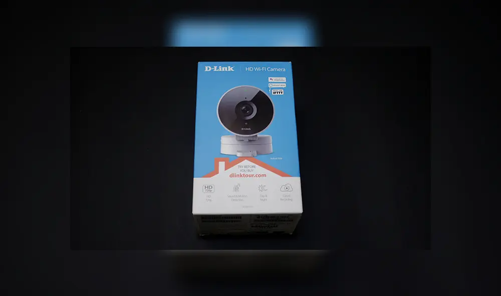 En este unboxing te revelamos todo lo que incluye la cámara de seguridad Mydlink DSC-8010LH. | Foto: Carol Larrain