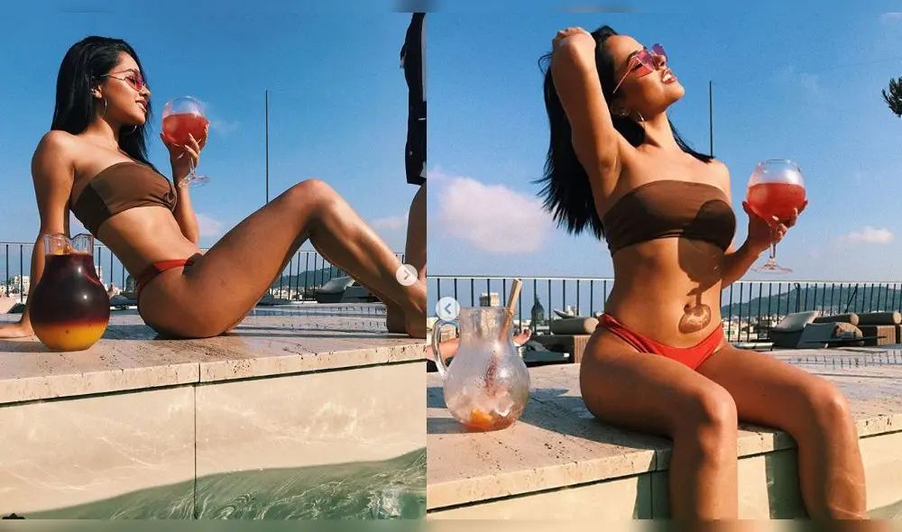 ¿Becky G se operó el busto? fotos la dejaría en evidencia