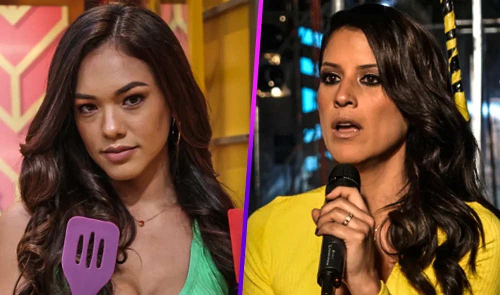 La actual y ex conductora de Esto Es Guerra se juntaron en un divertido TikTok. Foto: Archivo.