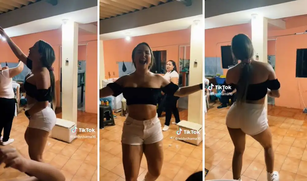 El clip ha acumulado más de un millón de reproducciones en TikTok. Foto: composición LR/captura de TikTok/@leidychama16