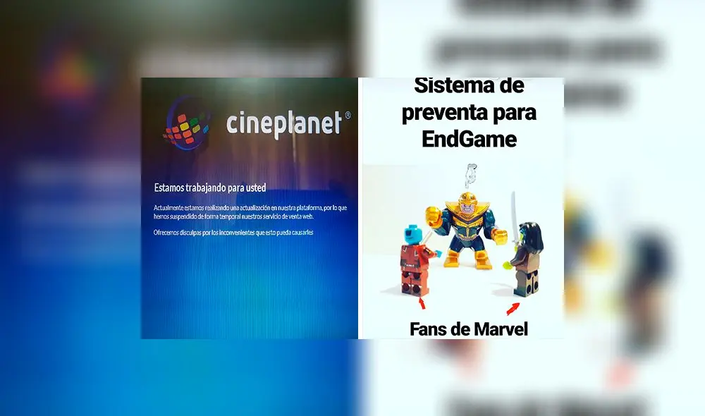 Avengers Endgame: Estos son los memes más divertidos tras la caída de Cineplanet