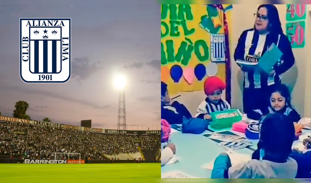 Alianza Lima: profesora enseña la historia del club blanquiazul. Alianza Lima: profesora enseña la historia del club blanquiazul.