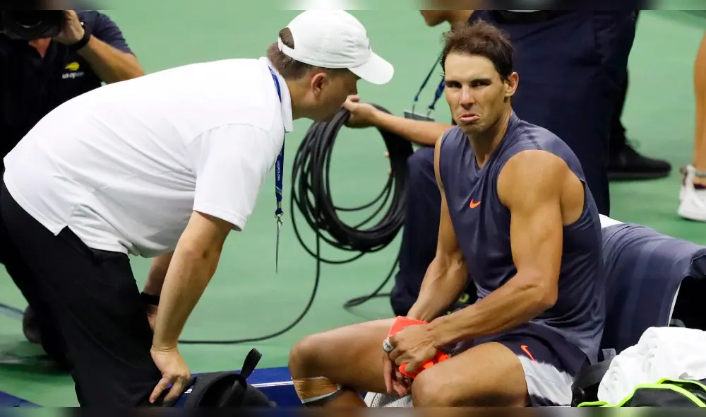 Del Potro clasificó a la final del US Open tras abandono de Nadal [RESUMEN]