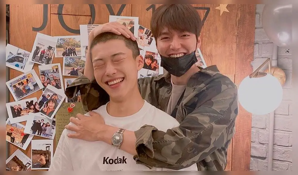 Lee Min Ho se despide de Woo Do Hwan, quien se alista el 6 de julio al servicio militar activo. Crédito: Instagram