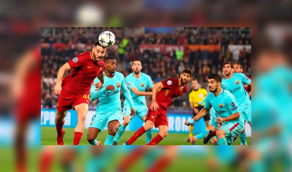 Barcelona vs. Roma: revive el gol de Manolas que eliminó a 'culés' de Champions League [VIDEO]