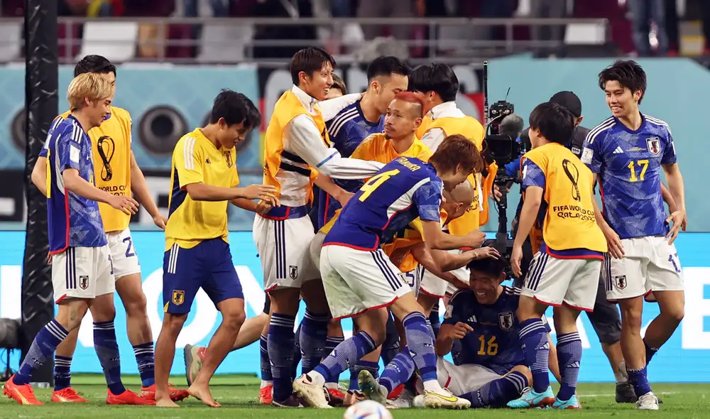 Los nipones derrotaron a Alemania. Foto: EFE