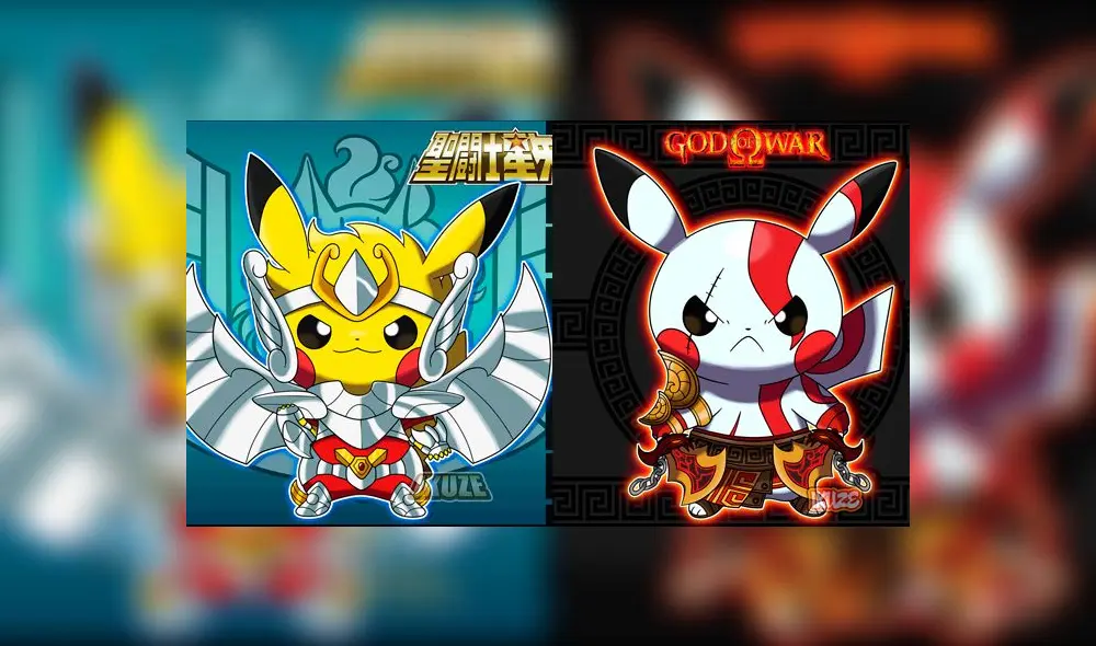 Pokémon: Artista dibujó a Pikachu como reconocidos personajes de anime y el resultado es genial [FOTOS]