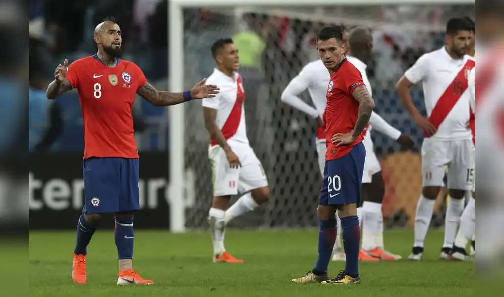 Los chilenos deben jugar el partido por el tercer lugar ante Argentina. Créditos: AFP