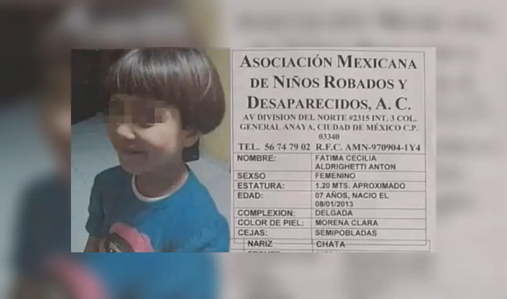 La madre de Fátima pidió que las autoridades hagan lo imposible por hallar a los culpables. (Foto: Twitter) La madre de Fátima pidió que las autoridades hagan lo imposible por hallar a los culpables. (Foto: Twitter)