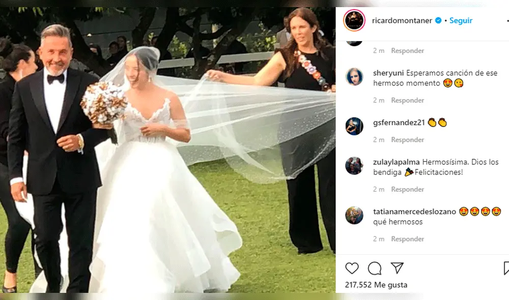 Camila y Evaluna Montaner se casaron