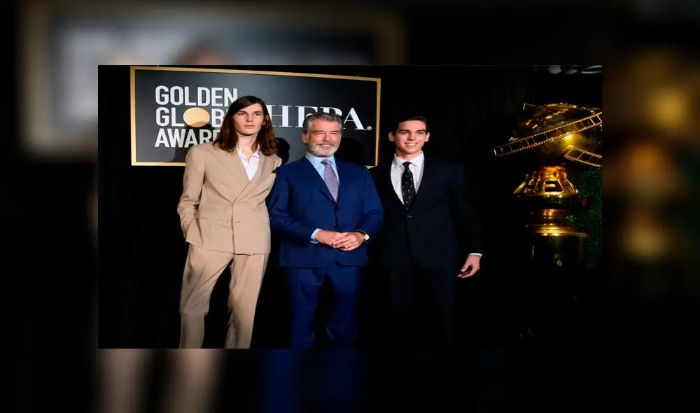 Hijos de Pierce Brosnan, Dylan y Paris.