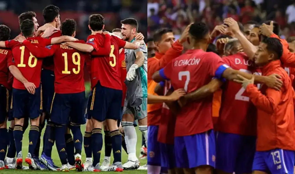 España y Costa Rica integran el grupo E del Mundial Qatar 2022. Foto: EFE/Selección Costa Rica