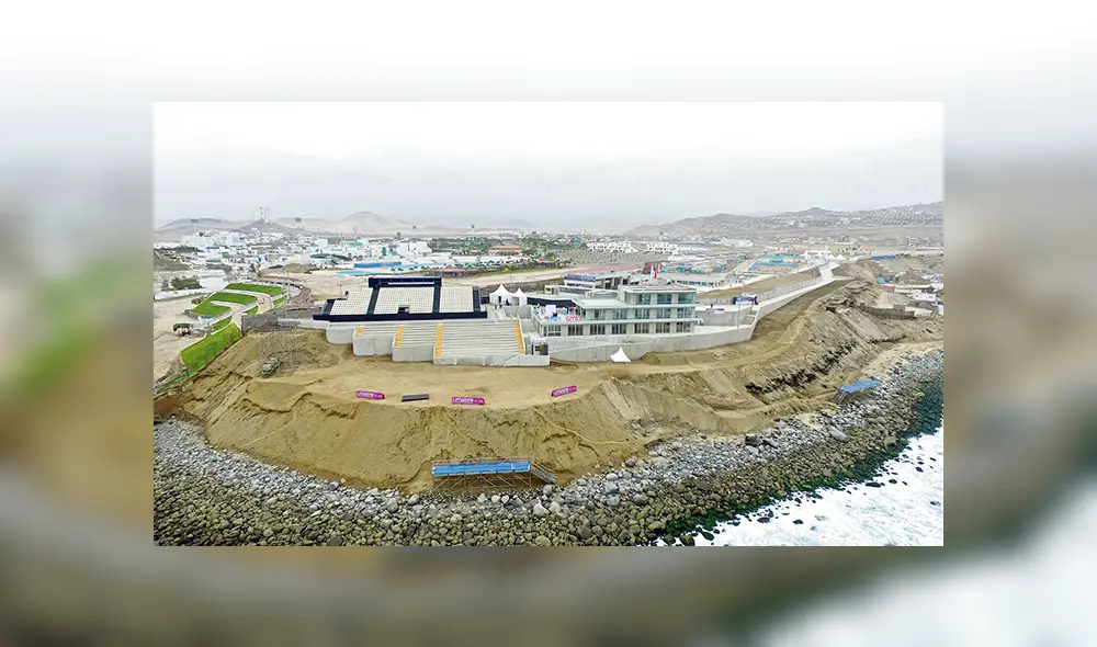 De lujo. El Copal entregó el Centro de Alto Rendimiento del Surf de la playa de Punta rocas con miras a Lima 2019.