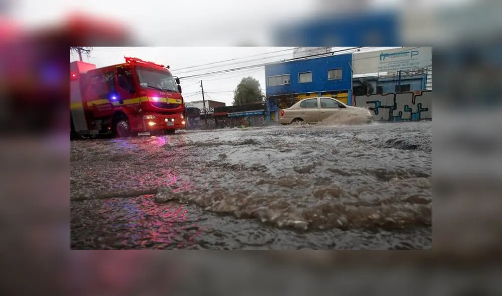 lluvias en chile Foto: 24Horas.cl