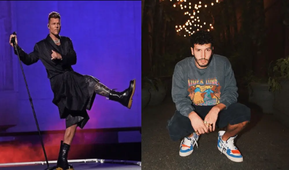 Ricky Martin y Sebastian Yatra destejaron los 27 años del colombiano junto al staff de su gira por Estados Unidos. Foto: Sebastian Yatra/Ricky Martin/Instagram