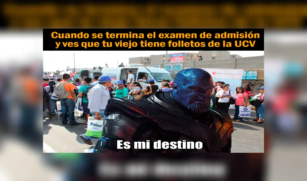 Desliza para ver los memes de la UNMSM. Foto: Captura. Desliza para ver los memes de la UNMSM. Foto: Captura.