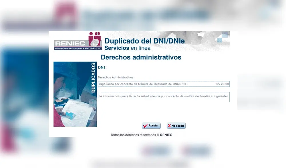 Acepta las condiciones. Acepta las condiciones.