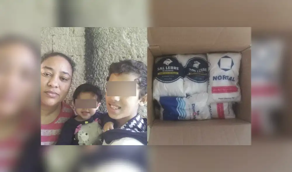 La historia se volvió viral en las redes sociales y un medio local realizó una ayuda colectiva. Foto: redes sociales.