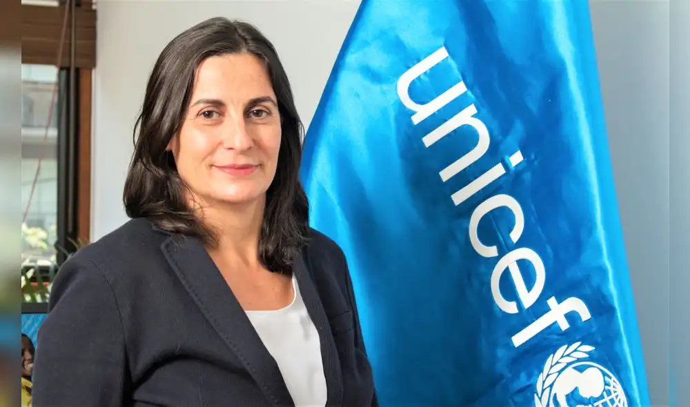 Ana de Mendoza, representante de Unicef en el Perú.