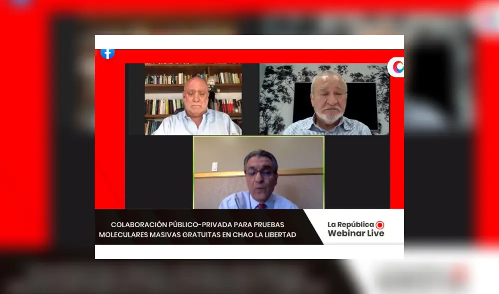 Además, expertos platicaron sobre la distribución de pruebas moleculares en el país. Foto: difusión Además, expertos platicaron sobre la distribución de pruebas moleculares en el país. Foto: difusión