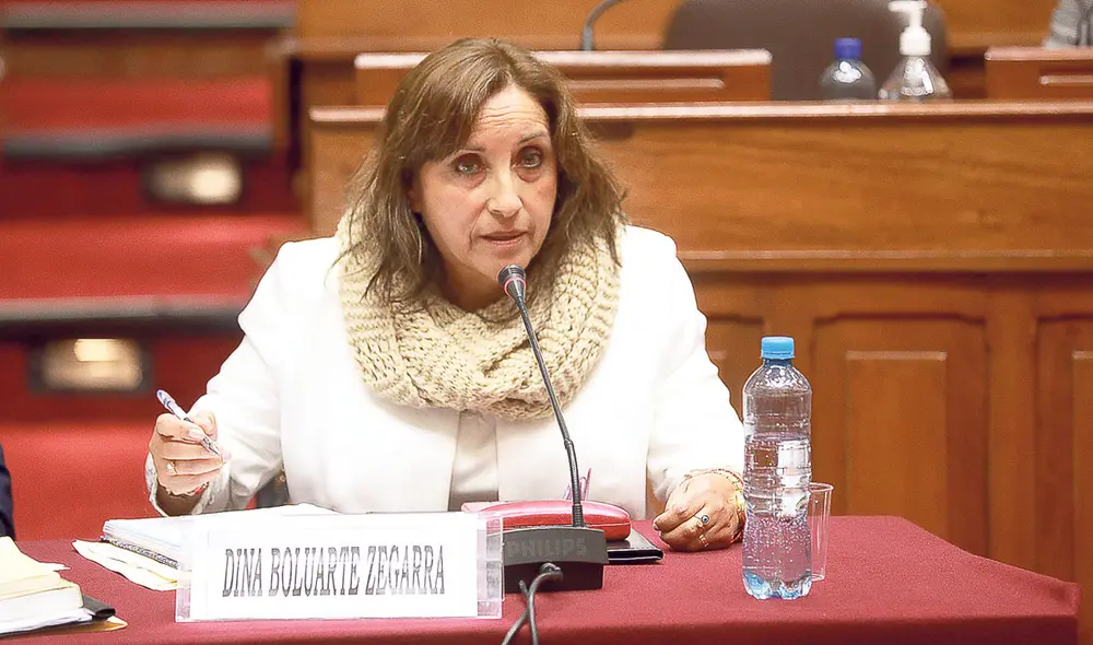 Boluarte. El Congreso avanza proceso para inhabilitarla.