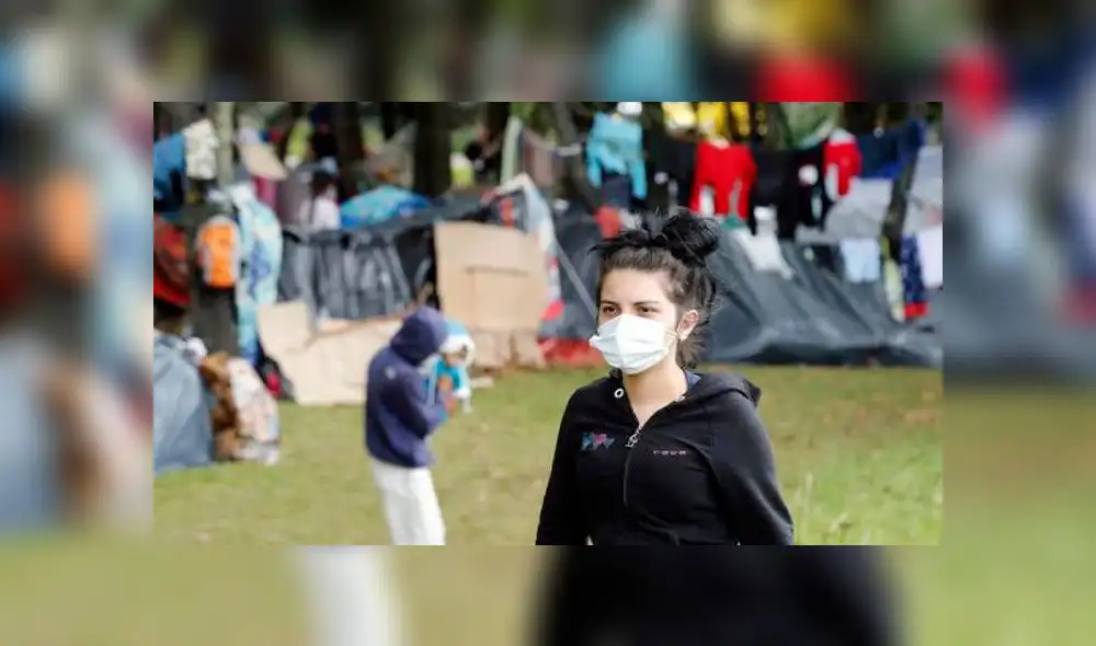Migrantes venezolanos en Colombia. Foto: EFE.