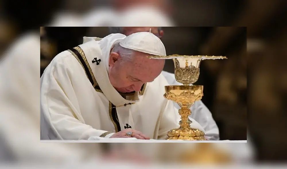 Papa Francisco en la misa de Domingo de Resurrección Papa Francisco en la misa de Domingo de Resurrección