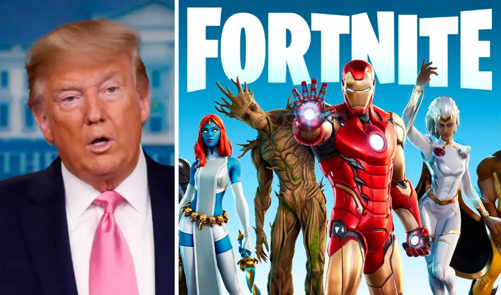 Se reporta que la administración de Trump está extendiendo su análisis hacia otras compañías ligadas con Tencent. Imagen: Epic Games/France 24.