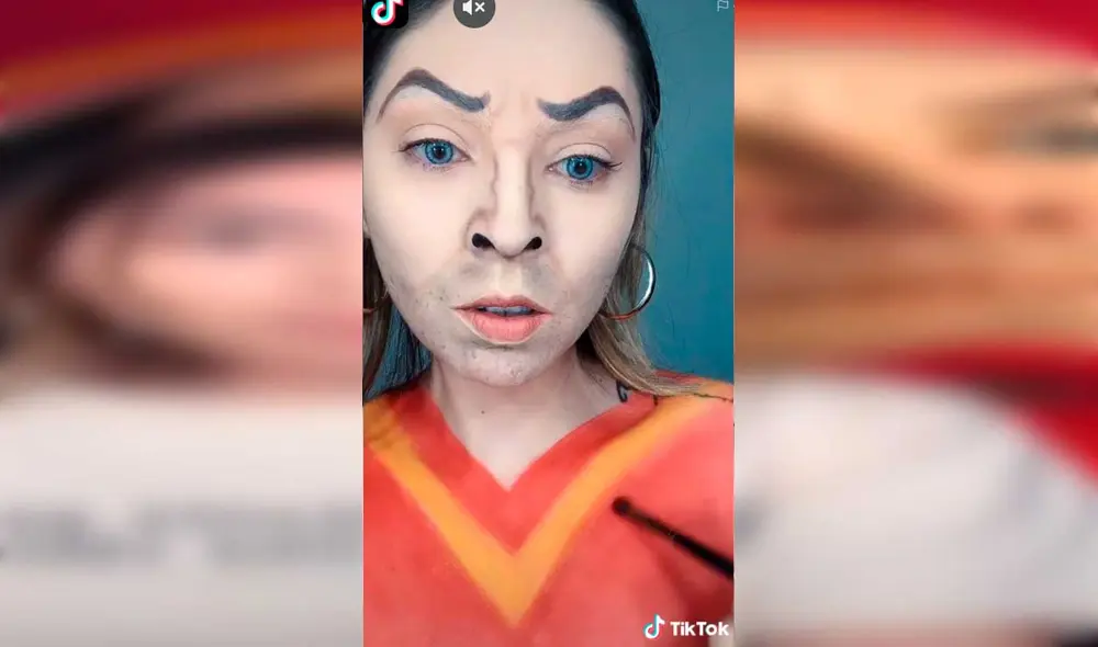 Desliza las imágenes para ver la increíble transformación que experimentó esta joven para ser igual que Lord Farquaad. Foto: captura de TikTok/ adribeautify