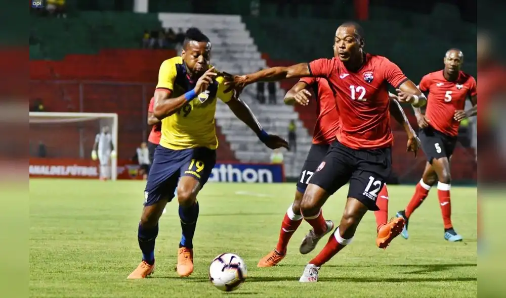 Ecuador goléo 3-0 a Trinidad y Tobago por amistoso internacional Fecha FIFA 2019. Foto: API.