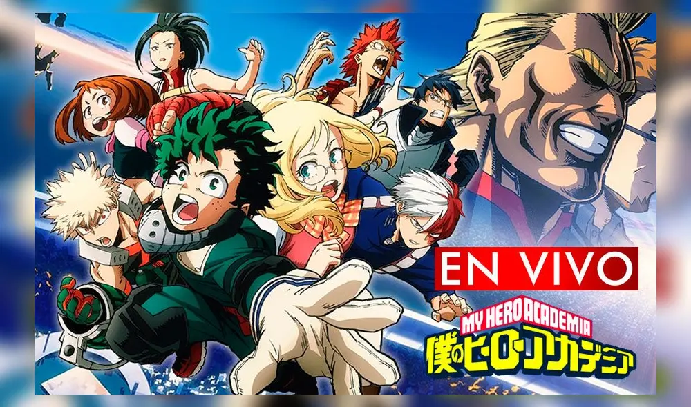 My Hero Academia 4 EN VIVO capítulo 18. Créditos: Composición
