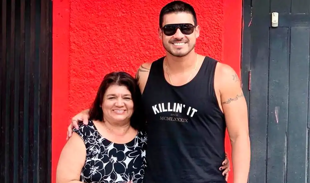 Hace un mes, Erick Delgado sufrió la partida de su madre a causa del coronavirus. (FOTO: Facebook de Erick Delgado).