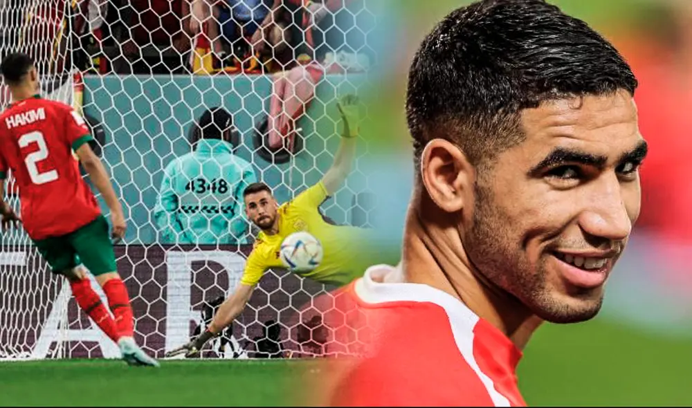 Hakimi nació en España y fue criado en Madrid. Foto: composición LR/ AFP