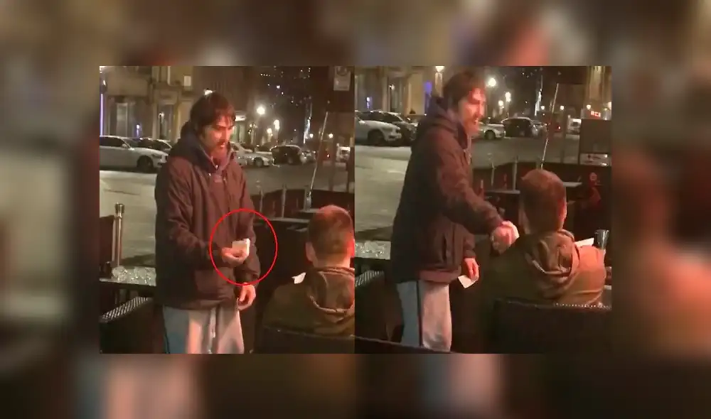 Facebook  viral: presta su tarjeta de crédito a vagabundo, sin sospechar lo que haría con ella [VIDEO]