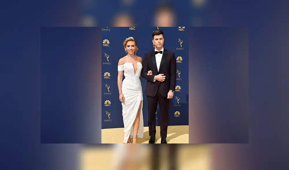 Emmy 2018: Scarlett Johansson se robó miradas en la alfombra roja [FOTOS]