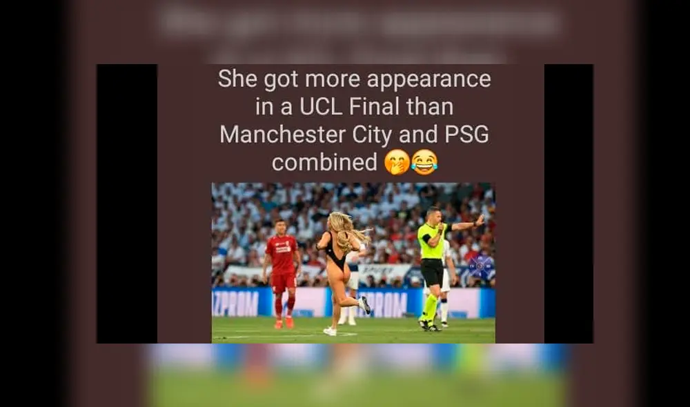 Interrupción de Kinsey Wolanski en la final de Champions League generó hilarantes memes