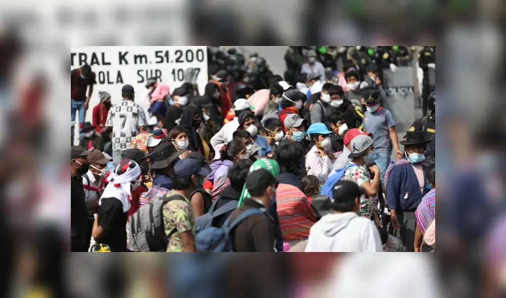 Viceministro de Gobernanza Territorial indicó que realizarán el traslado de las personas con el apoyo de las autoridades regionales. (Foto: Aldair Mejía / La República)