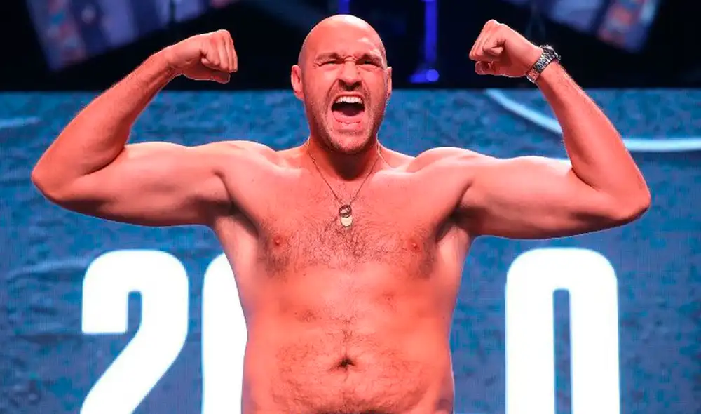 Fury desató la controversia con sus atrevidas frases. Foto: @Tyson_Fury.