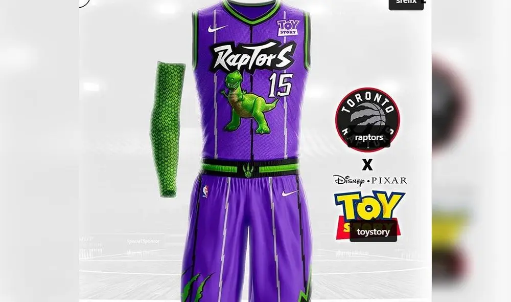 NBA: las camisetas de los equipos inspirados en personajes de Disney. Foto: Slam Studios