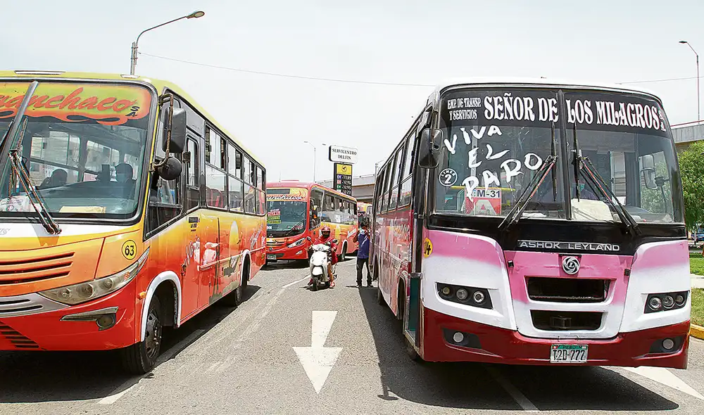 Otra vez. La medida de fuerza convocada para hoy se desarrollará en Lima y Callao. Foto: difusión