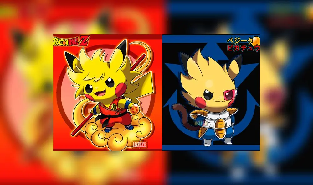 Pokémon: Artista dibujó a Pikachu como reconocidos personajes de anime y el resultado es genial [FOTOS]