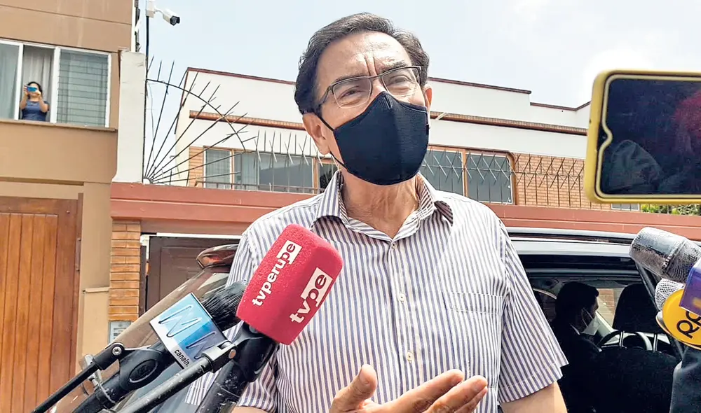 Defensa. Martin Vizcarra dedicó su primer día fuera de la presidencia a coordinar con su abogado, apersonarse a la Fiscalía y preparar sus descargos. Foto: Karla Cruz/URPI-GLR