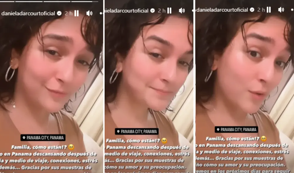 Daniela Darcourt cancela sus conciertos en Perú. Foto: Instagram/Daniela Darcourt