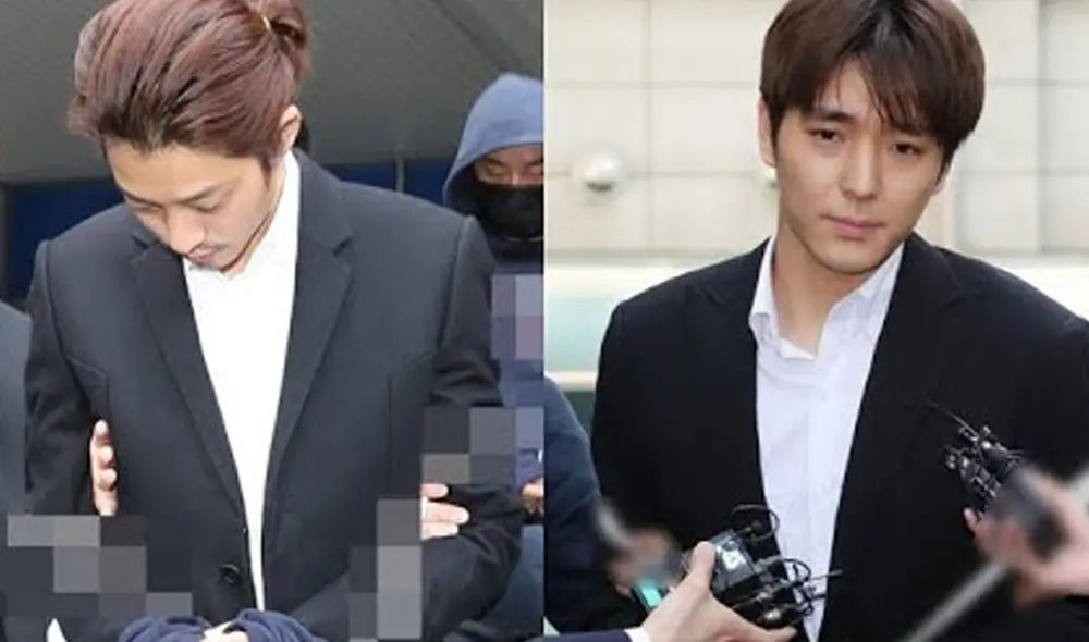 Jung Joon Young y Choi Jong Hoon fueron descubiertos por la policía a inicios de 2019. Créditos: Yonhap