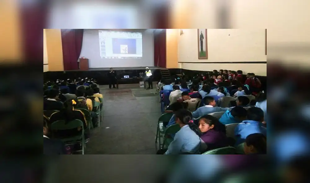 Realizan capacitación sobre Seguridad Vial en Santiago de Chuco 