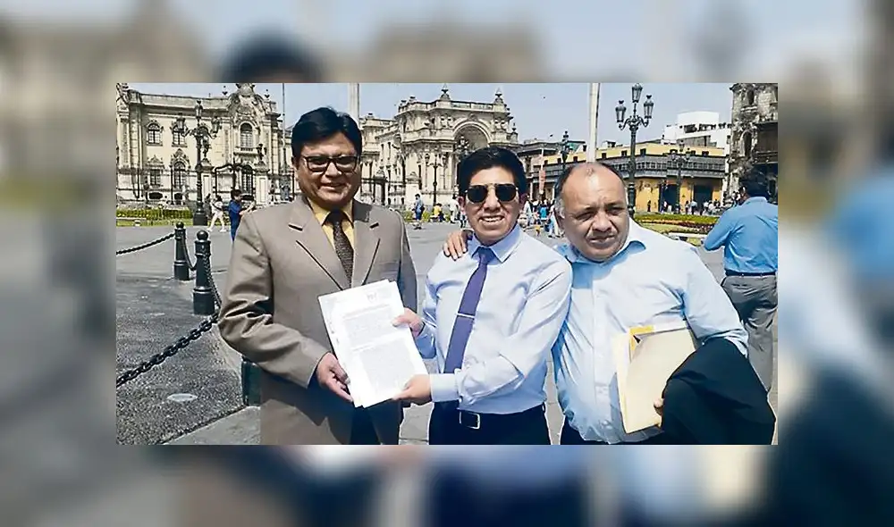 Trato. Agustín Luque y Juan Carlos Aquino se vieron en Lima.