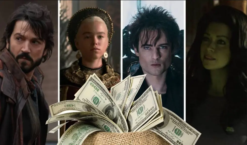 Las plataformas de streaming más usadas invirtieron grandes sumas de dinero este año para producir sus series más sonadas. Foto: composición/ Netflix/HBO Max/ Disney+