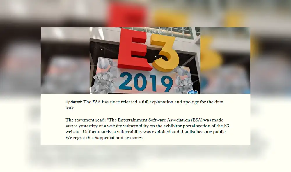 En la industria, se habla de la pérdida de relevancia del E3, sobre todo después del escandalo del 'doxxing' en 2019.